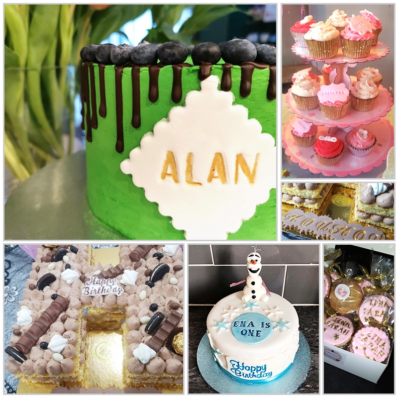 Khuôn silicon làm bánh quy hình chữ cái tiếng anh sáng tạo