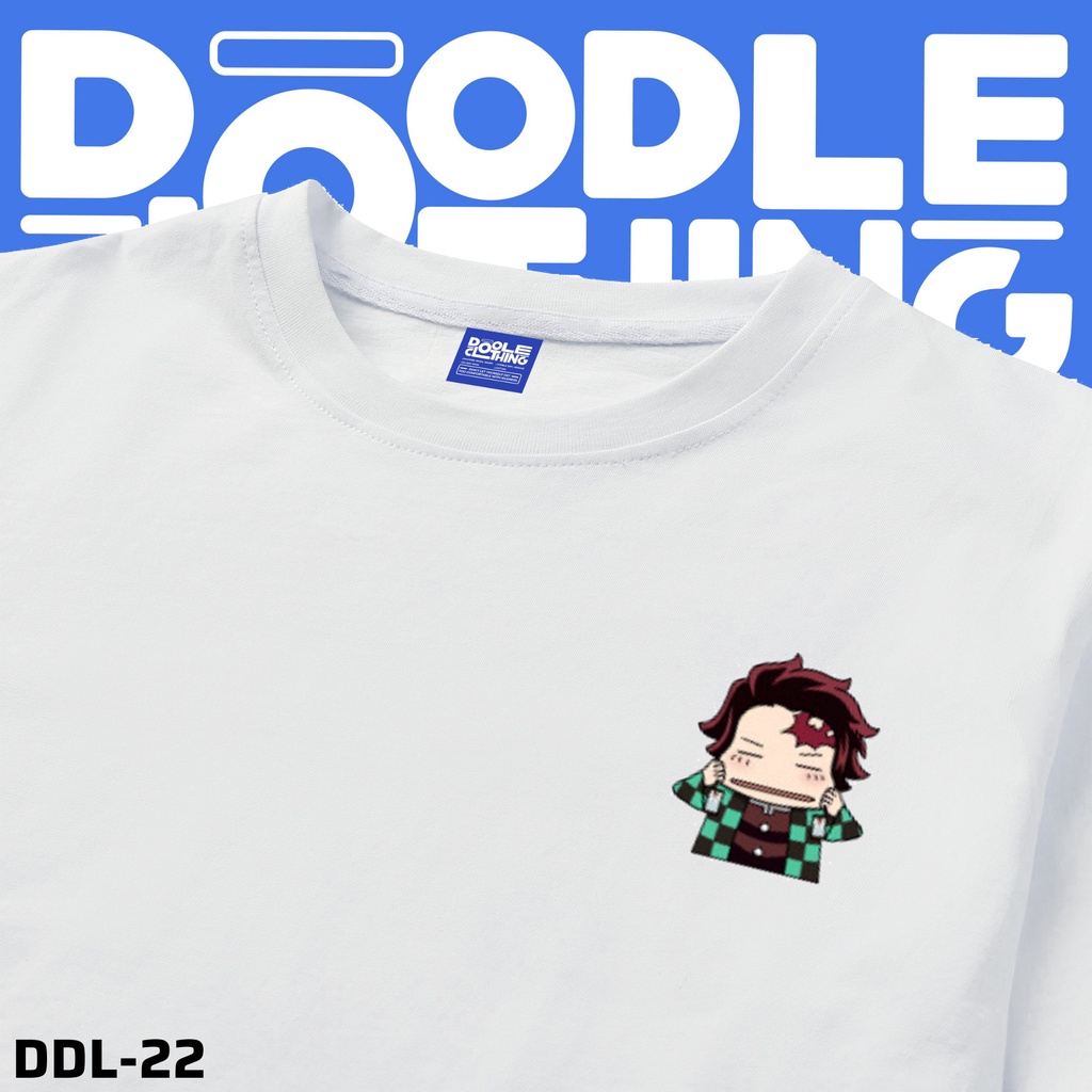 Áo thun nam nữ tay lỡ unisex form rộng logo hình nhân vật manga chibi dễ thương nghịch ngợm