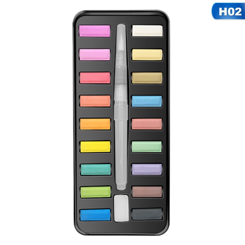 Set 12/18/24 Màu Nước Kèm Cọ Vẽ Tiện Lợi