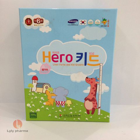 Hero Kid -Hỗ trợ hấp thu canxi, cần thiết cho sự phát triển của xương.  Hỗ trợ hạn chế nguy cơ loãng xương.