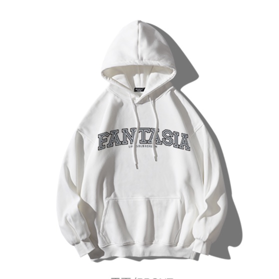 Áo Hoodie FANTASIA Mũ Trùm Đầu ( 4 Màu ) Hàng Nỉ 2 lớp Siêu Dày, Phong Cách UNISEX Cá Tính Thoải Mái Dễ MIx Đồ