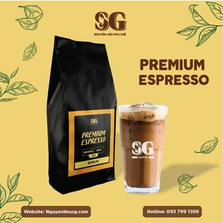 Cà Phê Hạt SG, Cà Phê Espresso Rang Mộc Nguyên Chất Pha Máy - Nguyên Liệu SG Chuẩn Chất Lượng - Nguyên Liệu Pha Chế SG