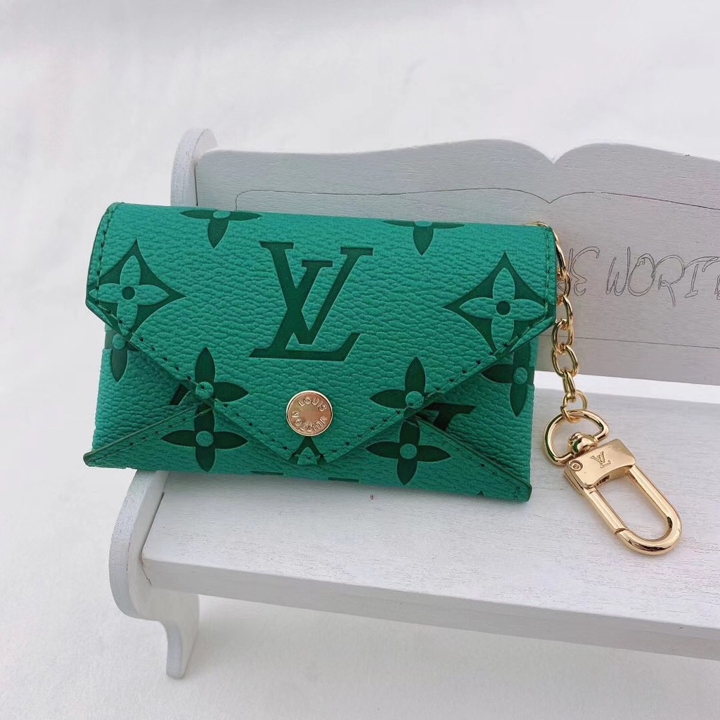 Louis Vuitton Ví Da Mềm Đựng Thẻ Dạng Phong Thư Nhiều Màu Sắc Cho Nam Nữ