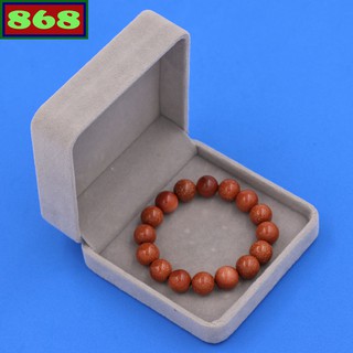 Hạt chuỗi tay đá kim sa 12 ly 15 hạt, vòng tay chuỗi hạt