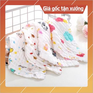 SET 5 KHĂN XÔ RỬA MẶT 6 LỚP