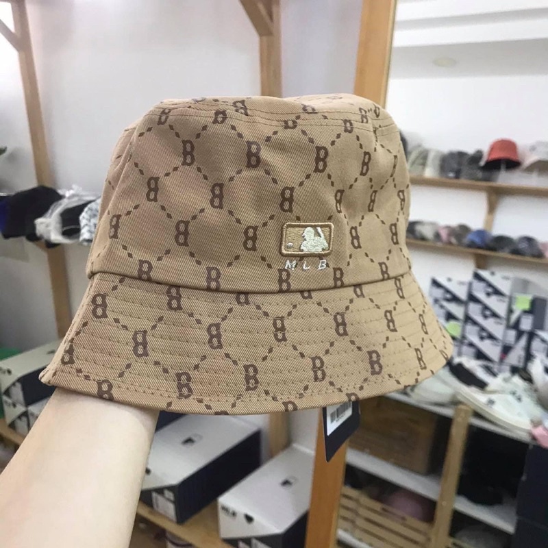 Mũ Bucket MLB Dia Monogram Bucket Hat  | PiuPiu Authentic