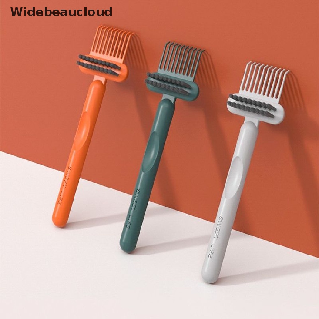 Dụng cụ vệ sinh cho lược chải tóc tiện dụng với tay cầm bằng nhựa