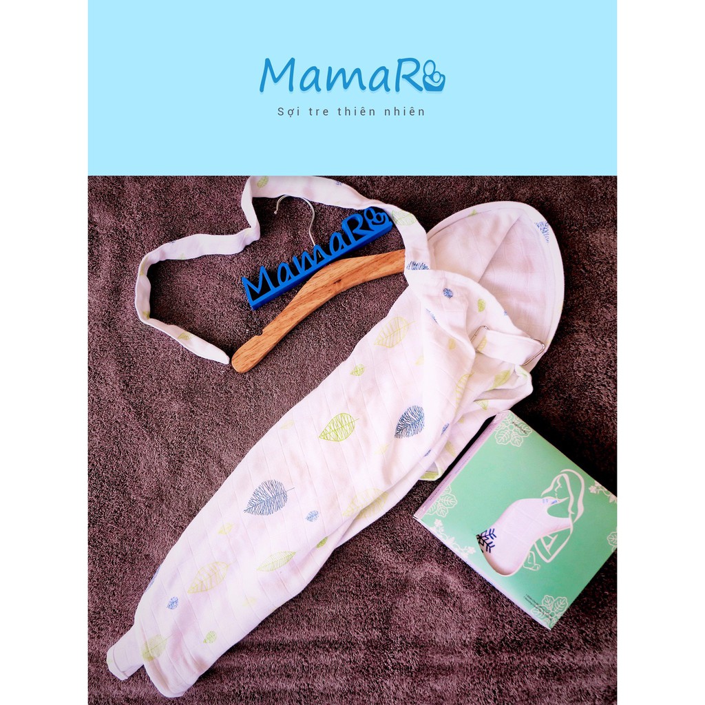KHĂN CHE BÚ MamaRu | Khăn Choàng Cho Bé Bú