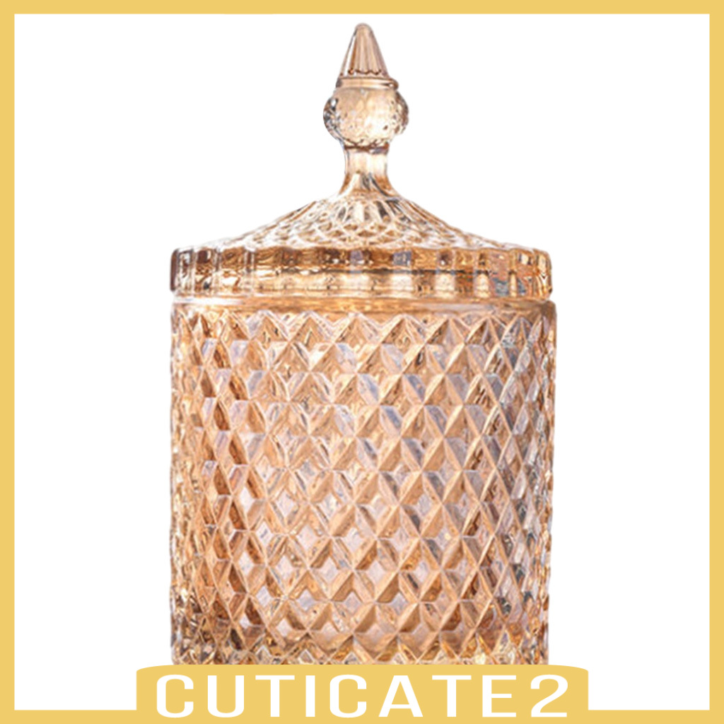 Set 2 Lọ Thủy Tinh Đựng Bánh Quy / Ngũ Cốc Dung Tích 600ml