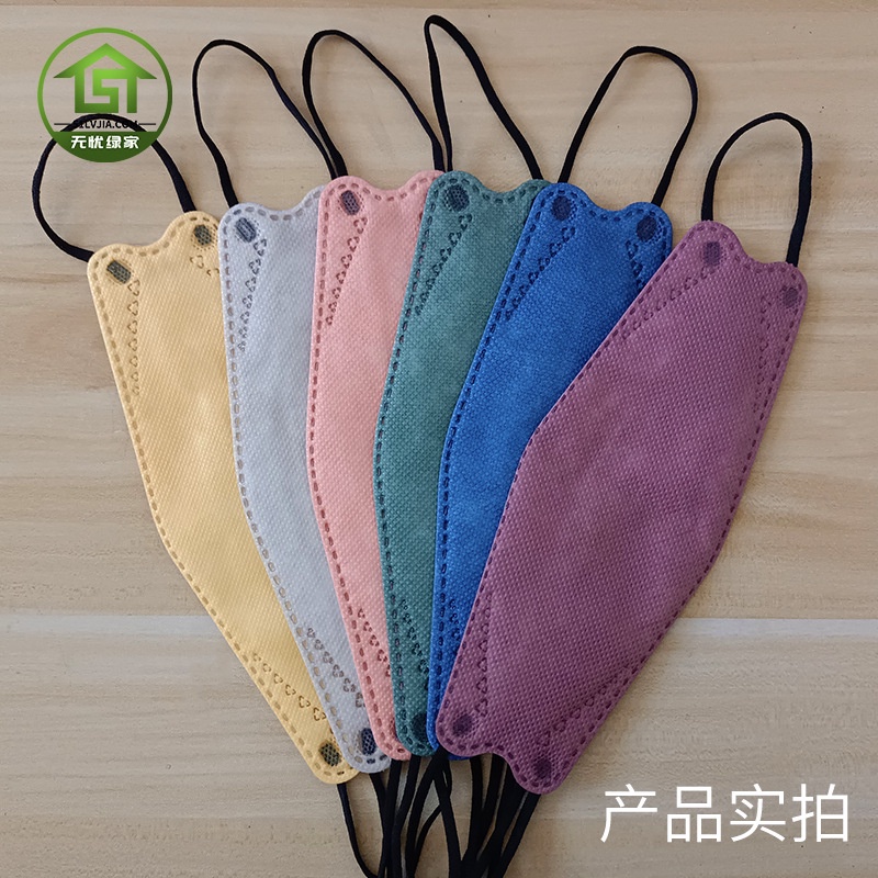 Khẩu Trang 3D Hình Lá Thoáng Khí KN95 KF94