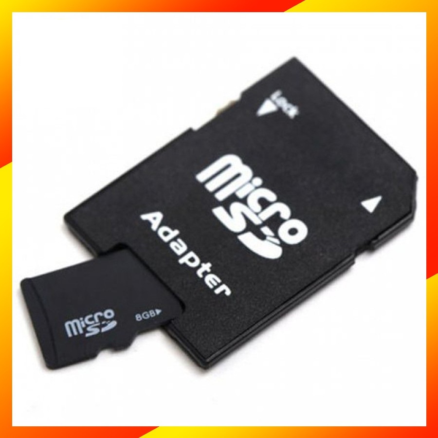 Adapter thẻ nhớ chuyển đổi thẻ nhớ Micro SD  sang SD - Dùng cho máy ảnh Laptop, CAMERA