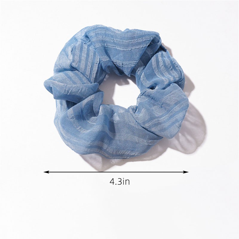 Dây cột tóc chiffon nhiều màu sắc thời trang mùa hè 2020