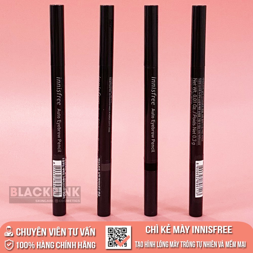 Chì kẻ mày Innisfree Auto Eyebrow Pencil - Tạo hình lông mày tự nhiên và mềm mại | BigBuy360 - bigbuy360.vn