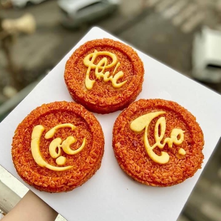 Khuôn Xôi Phúc Lộc Thọ Size 12x7cm, Bộ Khuôn 3 Chi Tiết Đế Rời Nhựa ABS - Hàng Việt Nam