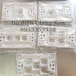 [CHÍNH HÃNG] MẶT CÔNG TẮC TRÒN SINO S18 + HẠT + ĐẾ