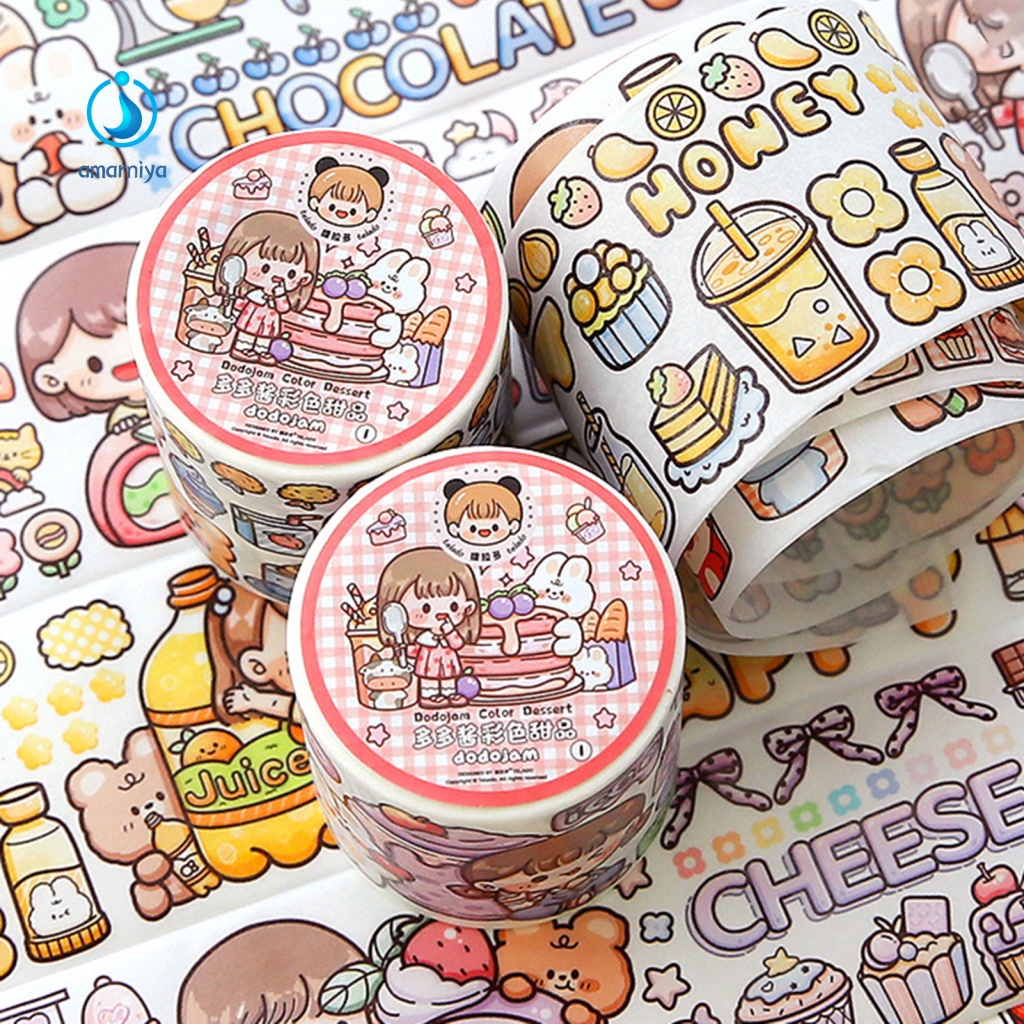 1 Cuộn Nhãn Dán Laptop Hành Lý Hình Chai Nước Hoạt Hình Đáng Yêu