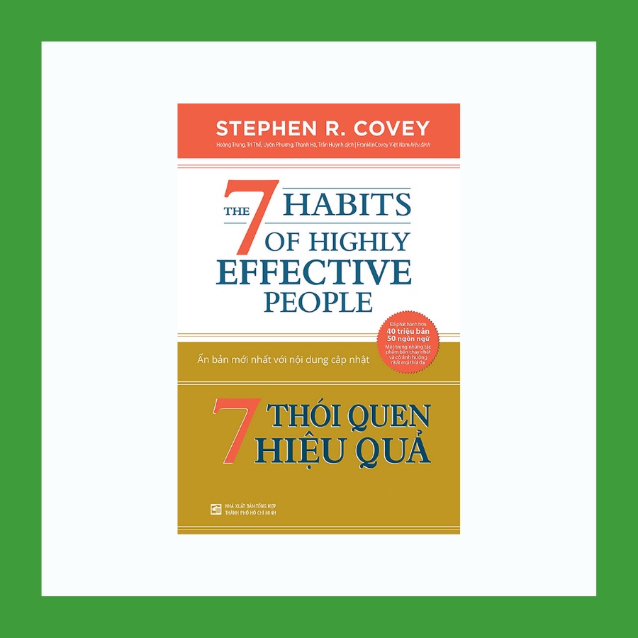 Sách 7 Thói Quen Hiệu Quả