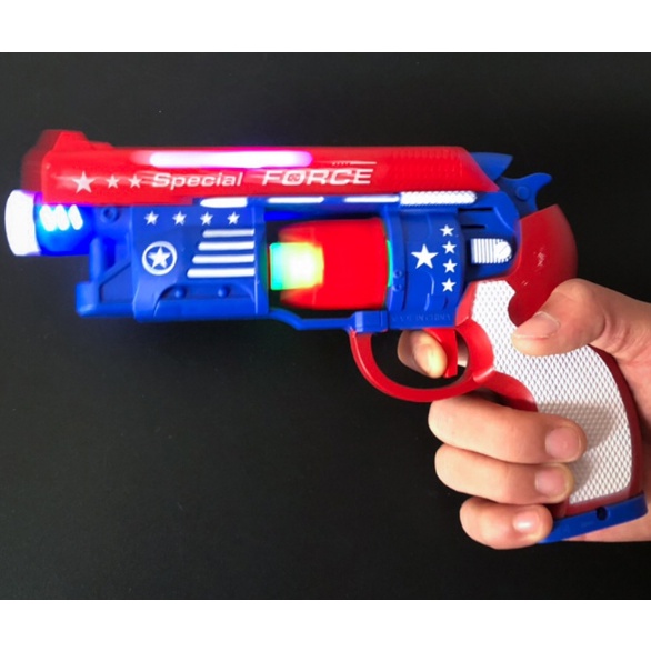 Đồ Chơi Special Force Chạy Pin Có Đèn Và Nhạc, Đồ Chơi Bé Làm Cảnh Sát, Hiệu Ứng Xoay Tròn  02063