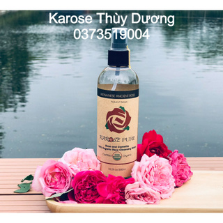 Nước lau mặt hoa hồng Karose Pure - USDA Organic