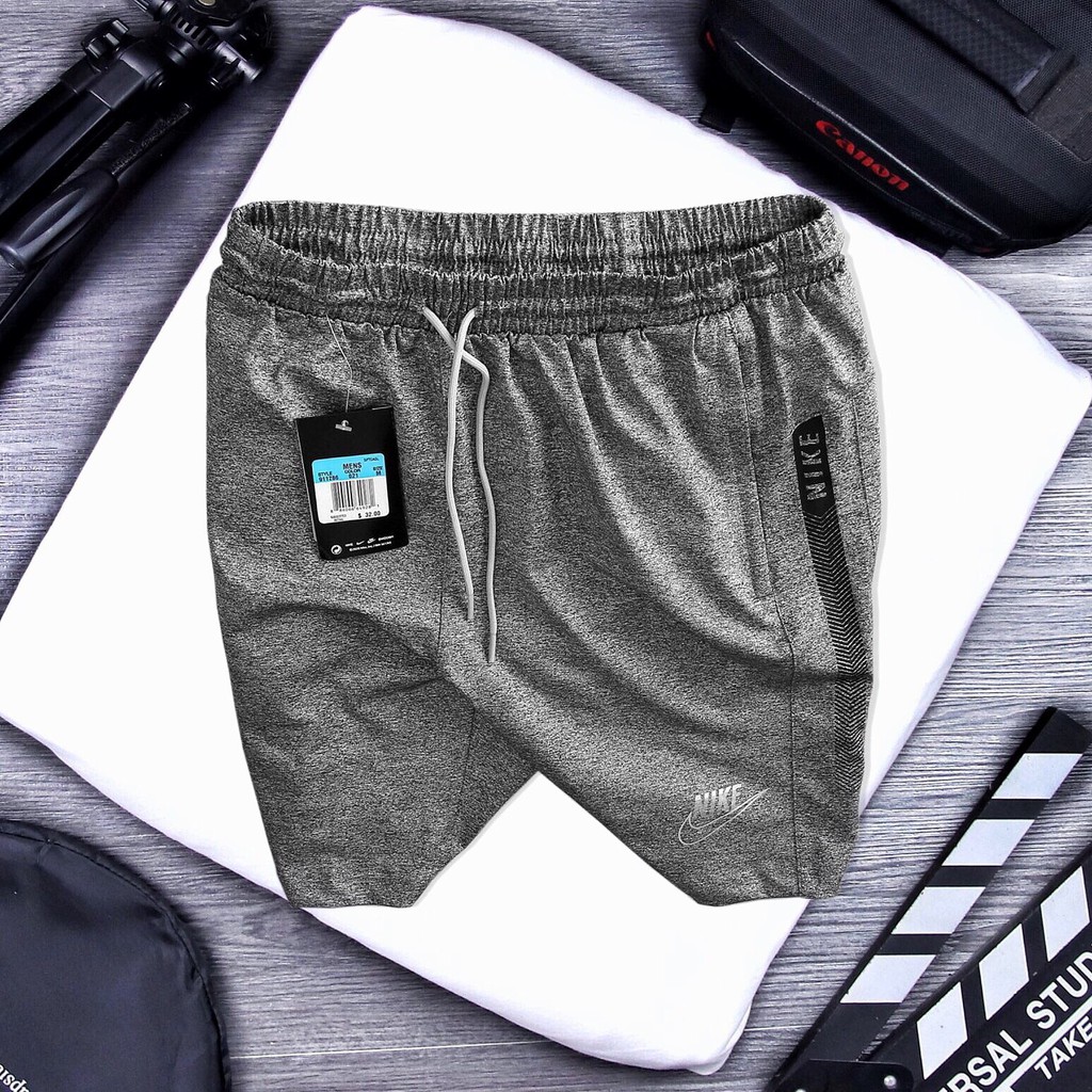 Quần Short Thun Poly Thể Thao Nam Nữ Unisex Chất Co Giãn Không Xù