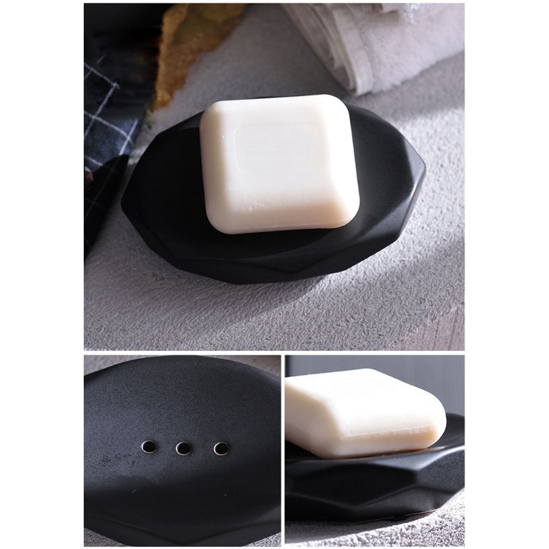 Khay Đựng Xà Phòng Bằng Gốm Nghệ Thuật Dành Cho Phòng Tắm Khách Sạn