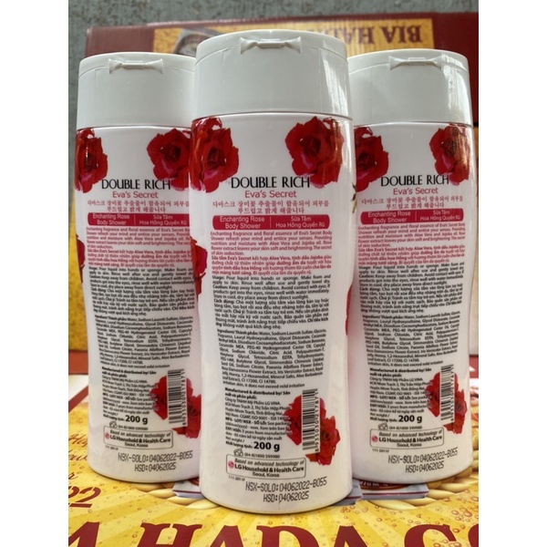 Sữa tắm Double Rich Có 3 Mầu Như Hình 200g