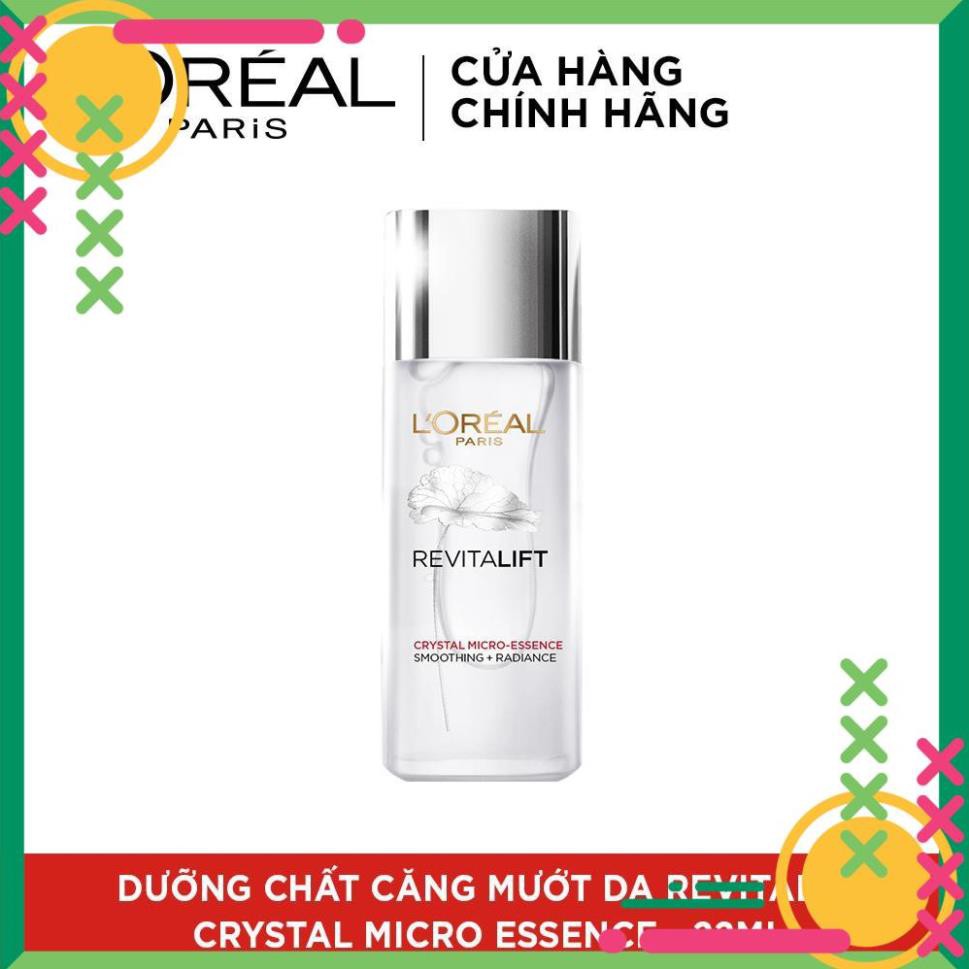 ( Mỹ Phẩm Nhunbe) Dưỡng Chất Căng Mướt Da L'Oreal Paris Crystal Micro Essence