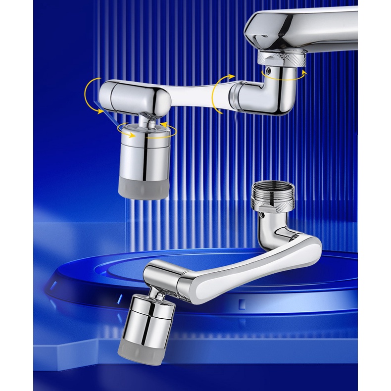 Phổ Quát Mới 1080° Đầu Lọc Gắn Vòi Nước Bồn Rửa Chén Bằng Nhựa Tiện Dụng