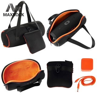 Túi đựng loa không dây JBL Charge 5 sạc được mang đi du lịch tiện lợi
