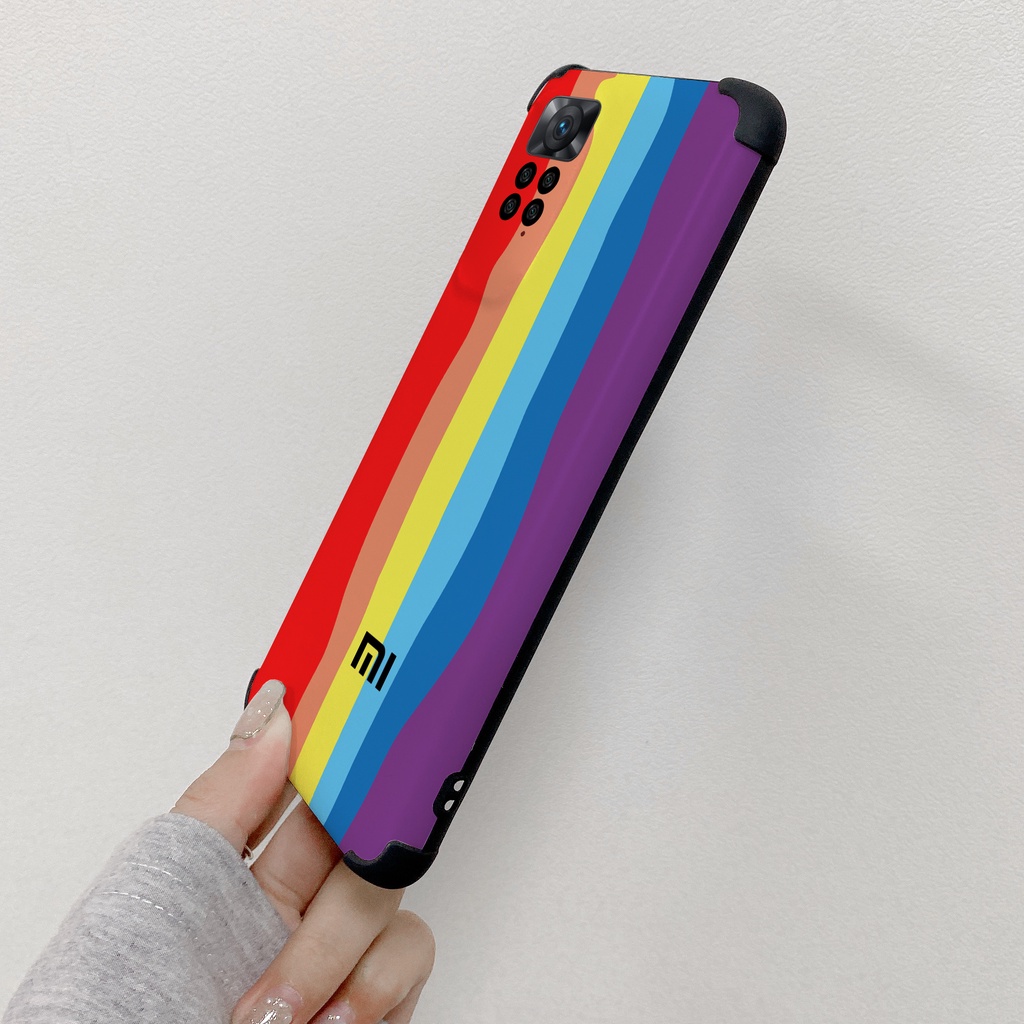 Ốp Điện Thoại Silicon Màu Cầu Vồng Gradient Cho Xiaomi Redmi Note 11 Pro 5G 11S 11E 11T Plus Pro + 4G 2022