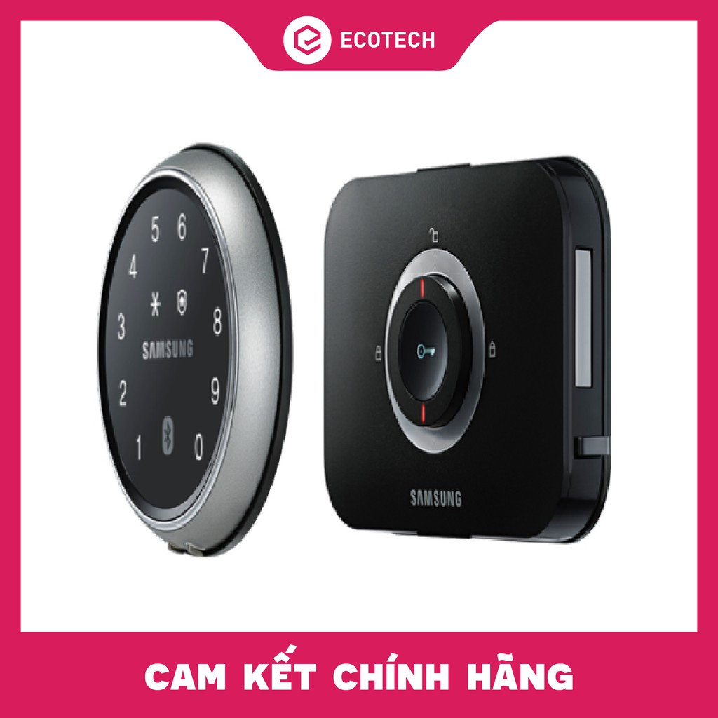 Khóa cửa điện tử không tay cầm Samsung SHP-DS705MK/EN - Cam kết chính hãng