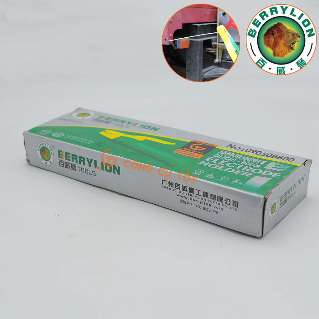 Mỏ kìm hàn điện Berrylion 800A