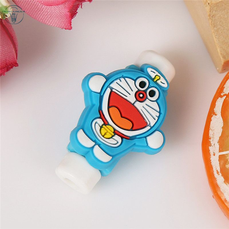 Phụ kiện bảo vệ dây cáp họa tiết hoạt hình xinh xắn