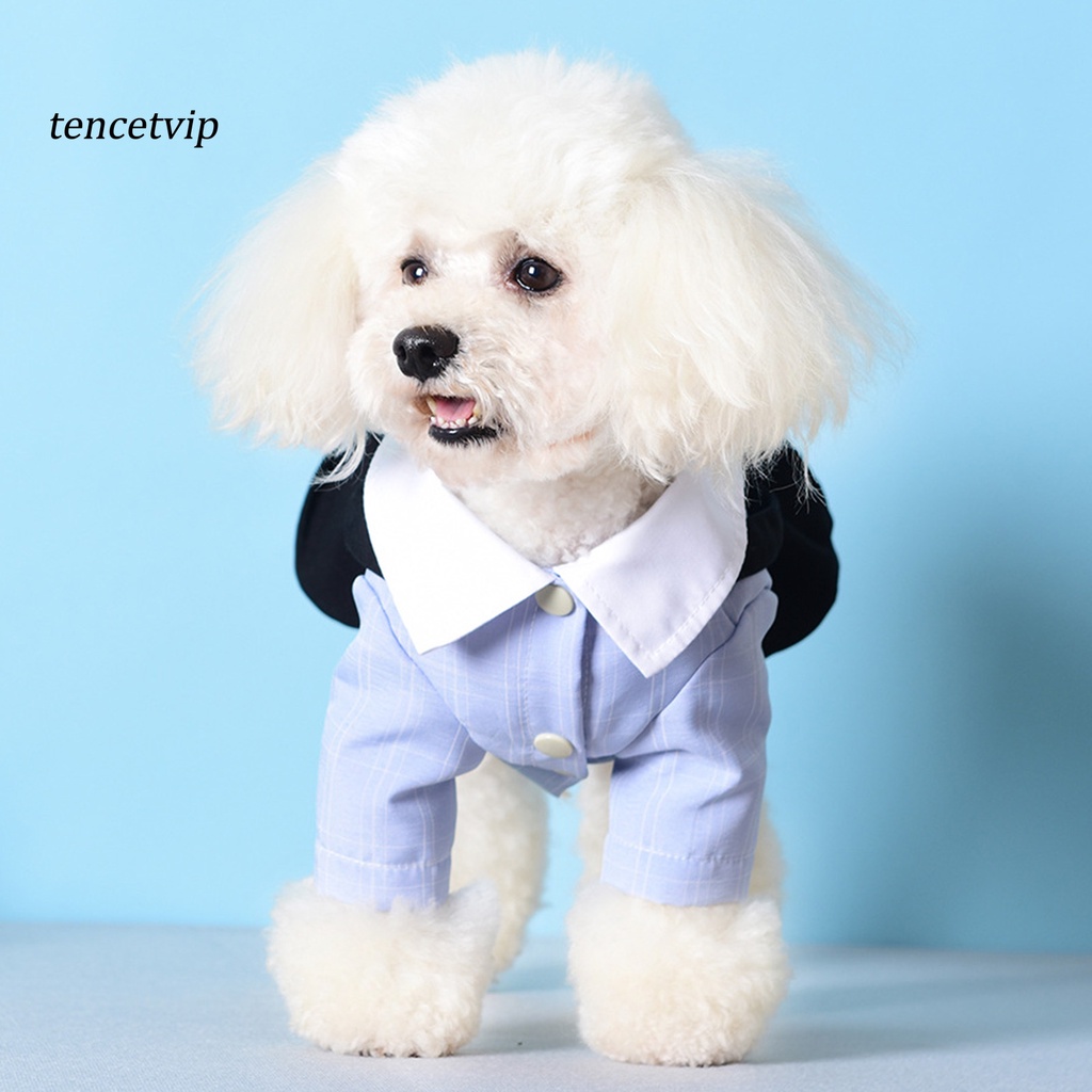 Tencetvip Đầm Vải Không Đường May Dễ Thương Phù Hợp Cho Cún Cưng Ngoài Trời