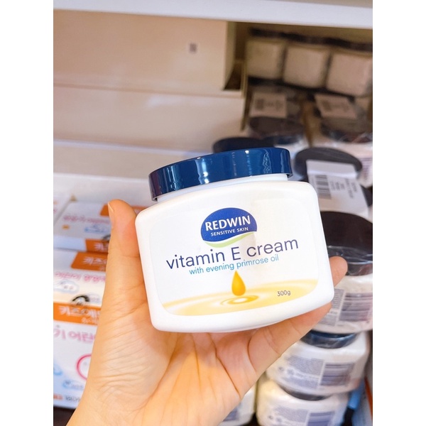 KEM DƯỠNG DA VITAMIN E REDWIN ÚC kem dưỡng duy nhất VỪA CHỨA VITAMIN E, VỪA CÓ TINH DẦU ANH THẢO