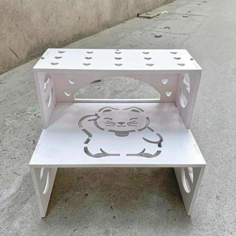 Kệ Để Máy Hơ Gel, Kệ Máy Hơ Gel Gác Chân Làm Nail