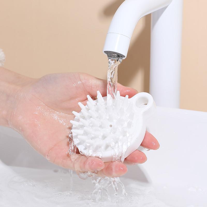 Lược gội đầu silicon, lược giúp massage da đầu, ngăn ngừa rụng tóc - cocochang