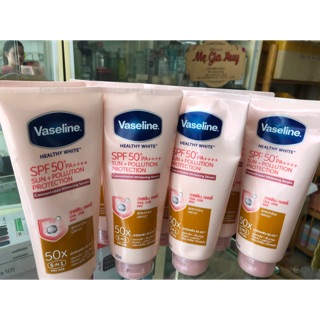 combo 2 tuýp vaseline 50X trắng da