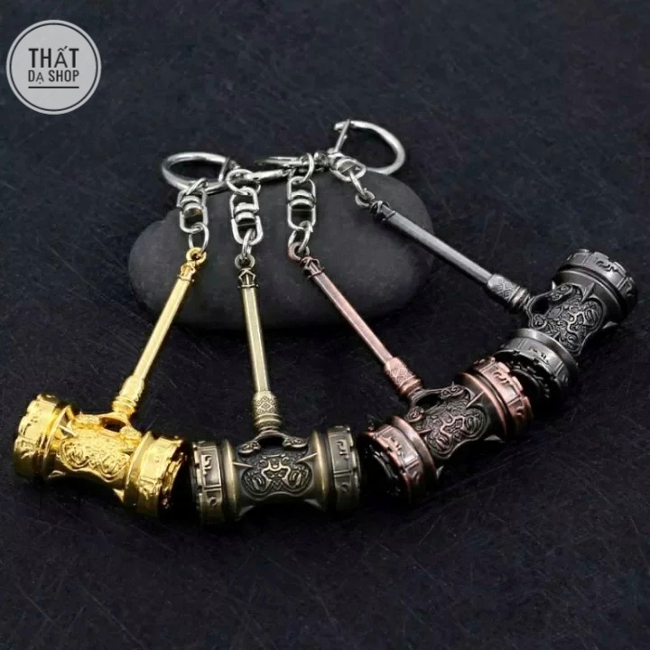 Móc khóa trưng bày mô hình Hạo Thiên Chùy 8cm phim Đấu La Đại Lục.