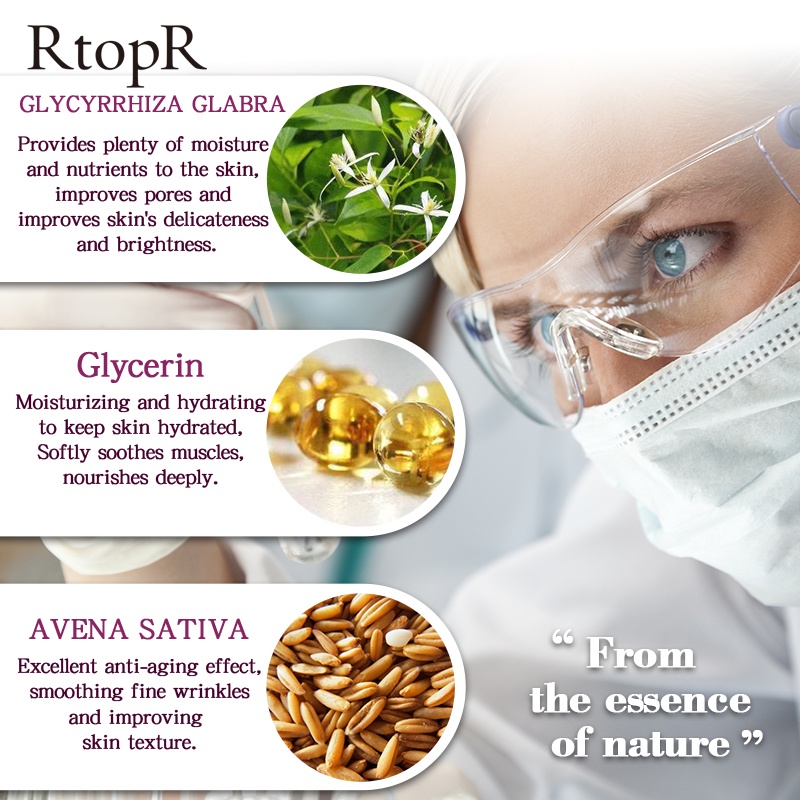 RtopR Tinh chất phục hồi lỗ chân lông Glycyrrhiza 20ml