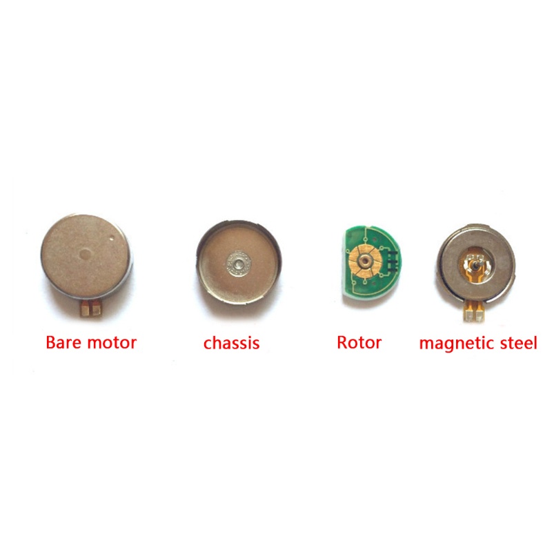 Bộ 10 Mô Tơ Rung Dc 3v 70ma 12000 ± 2500rpm Cho Điện Thoại