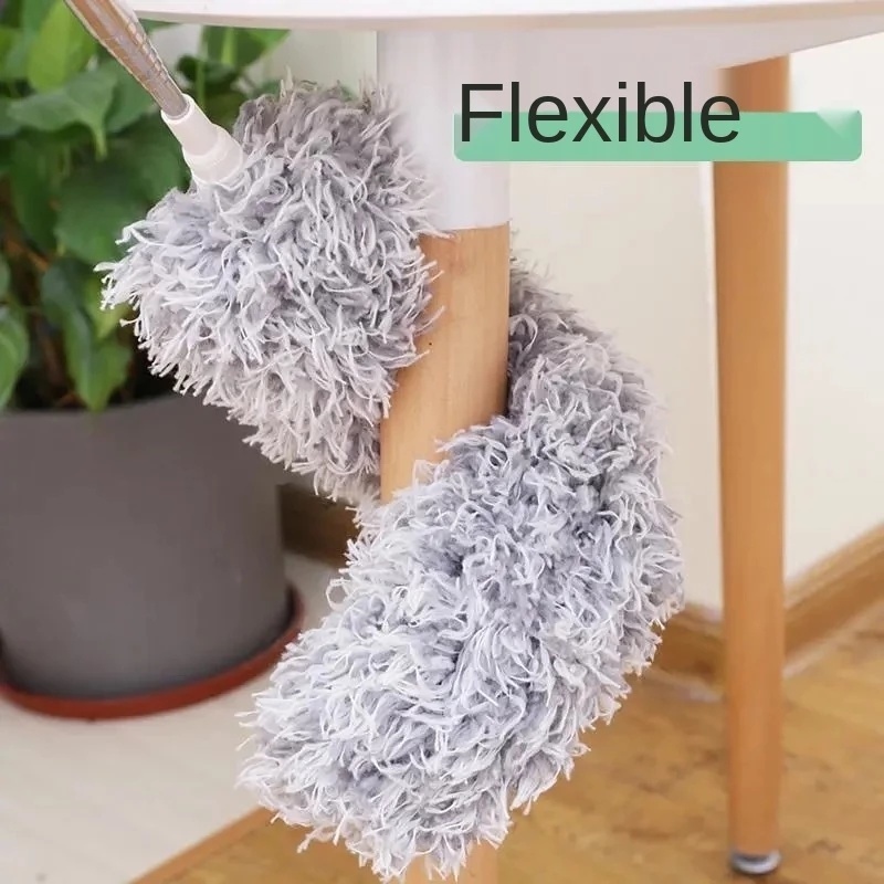 Chổi Quét Bụi Bằng Sợi Micro / Thép Không Gỉ Có Thể Thu Gọn 280cm Tiện Dụng Cho Gia Đình