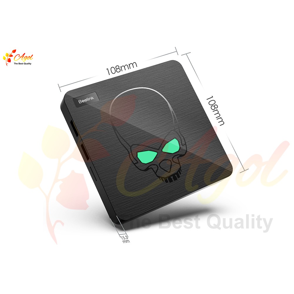 Tivi Box Beelink GT-King Ram 4GB, Rom 64GB, Wifi 6 điều khiển giọng nói và cử chỉ android 9