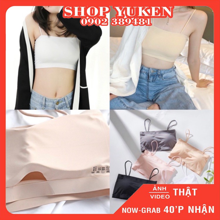 ♥️ Shop Uy Tín ♥️[Áo lót nữ] Áo Bra Su Ống Quây Không dây Nâng Ngực 8881