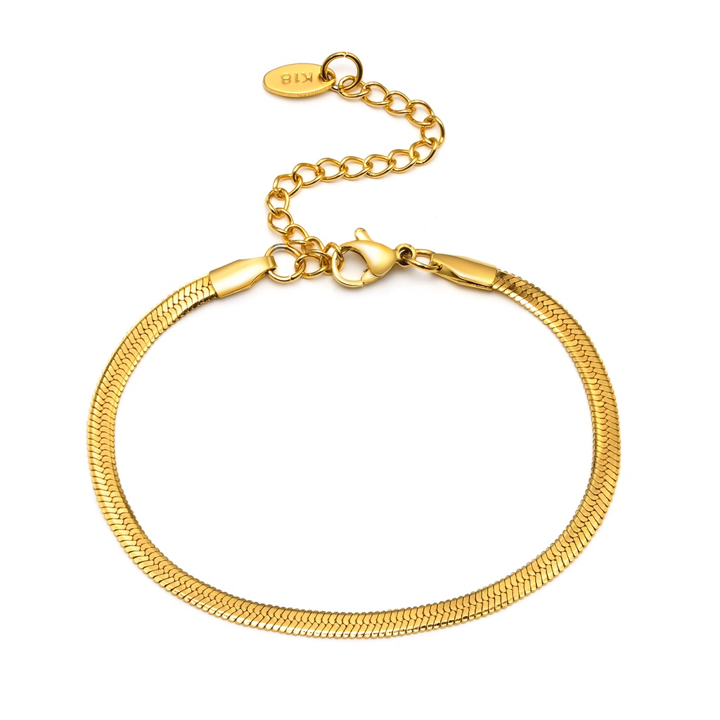 Vnox Vòng Tay Mạ Vàng 18K Thiết Kế Độc Đáo Cho Nữ