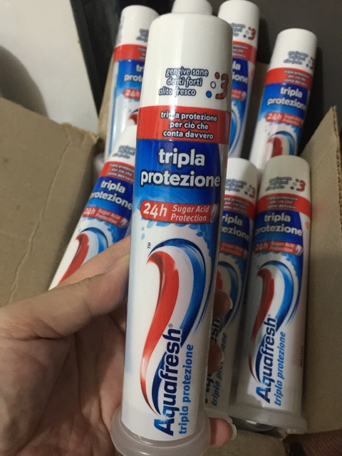 KEM ĐÁNH RĂNG AQUAFRESH dạng ống