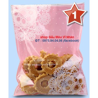 1xấp = 10c Bao bì Squishy size 16x20cm (mẫu 1)