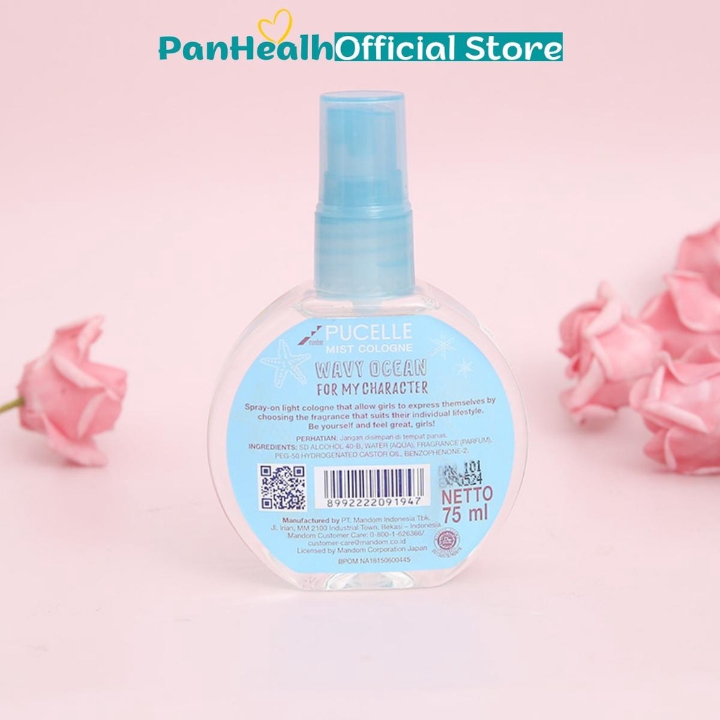 Nước hoa nữ Pucelle Wavy Ocean, Hương thơm tươi mát cho những cô gái năng động