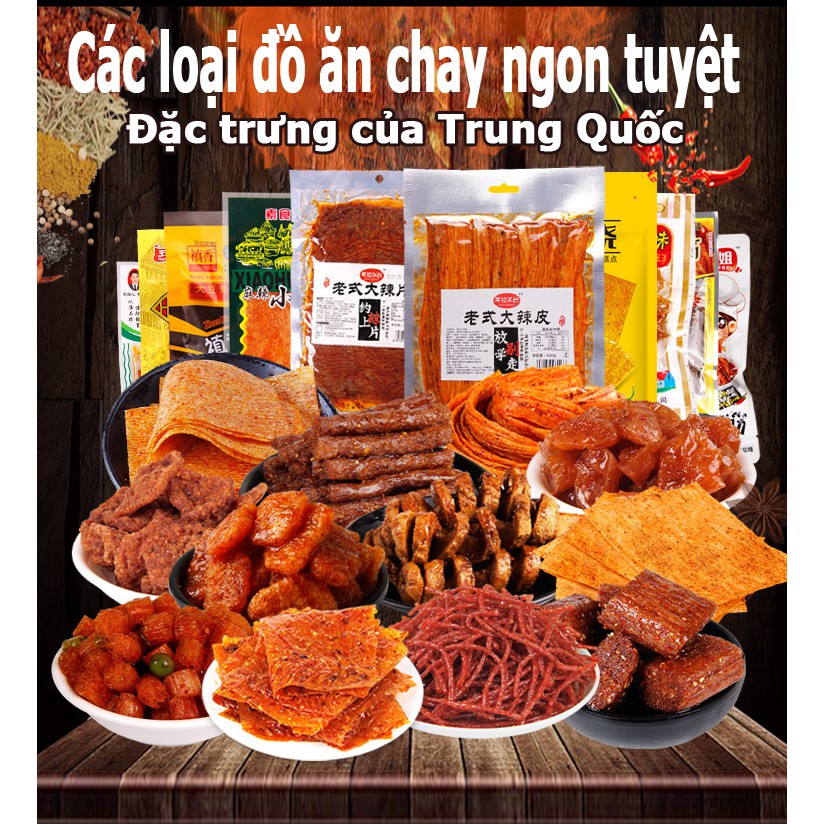 Tổng hợp các loại đồ ăn vặt chay ngon tuyệt của Trung Quốc 1