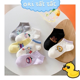 Vớ Cổ Ngắn Unisex Thỏ Đủ Màu Dễ Thương - Ori Tất Tất